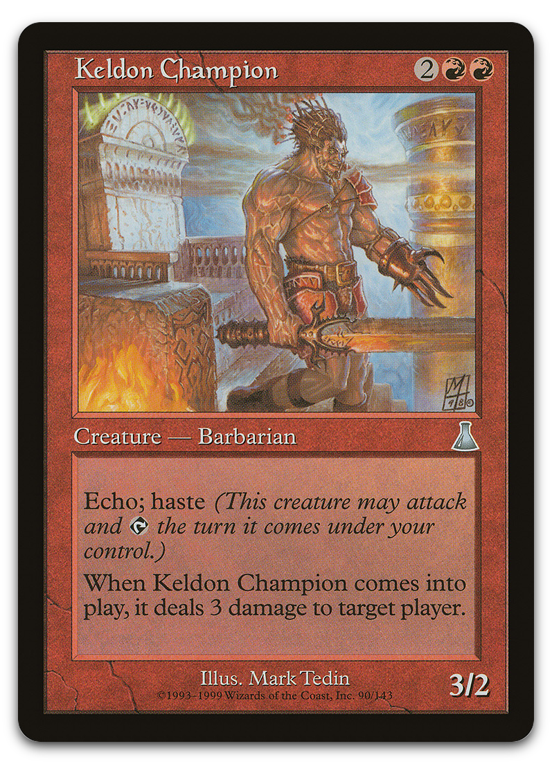 Keldon Champion (Urza's Destiny)