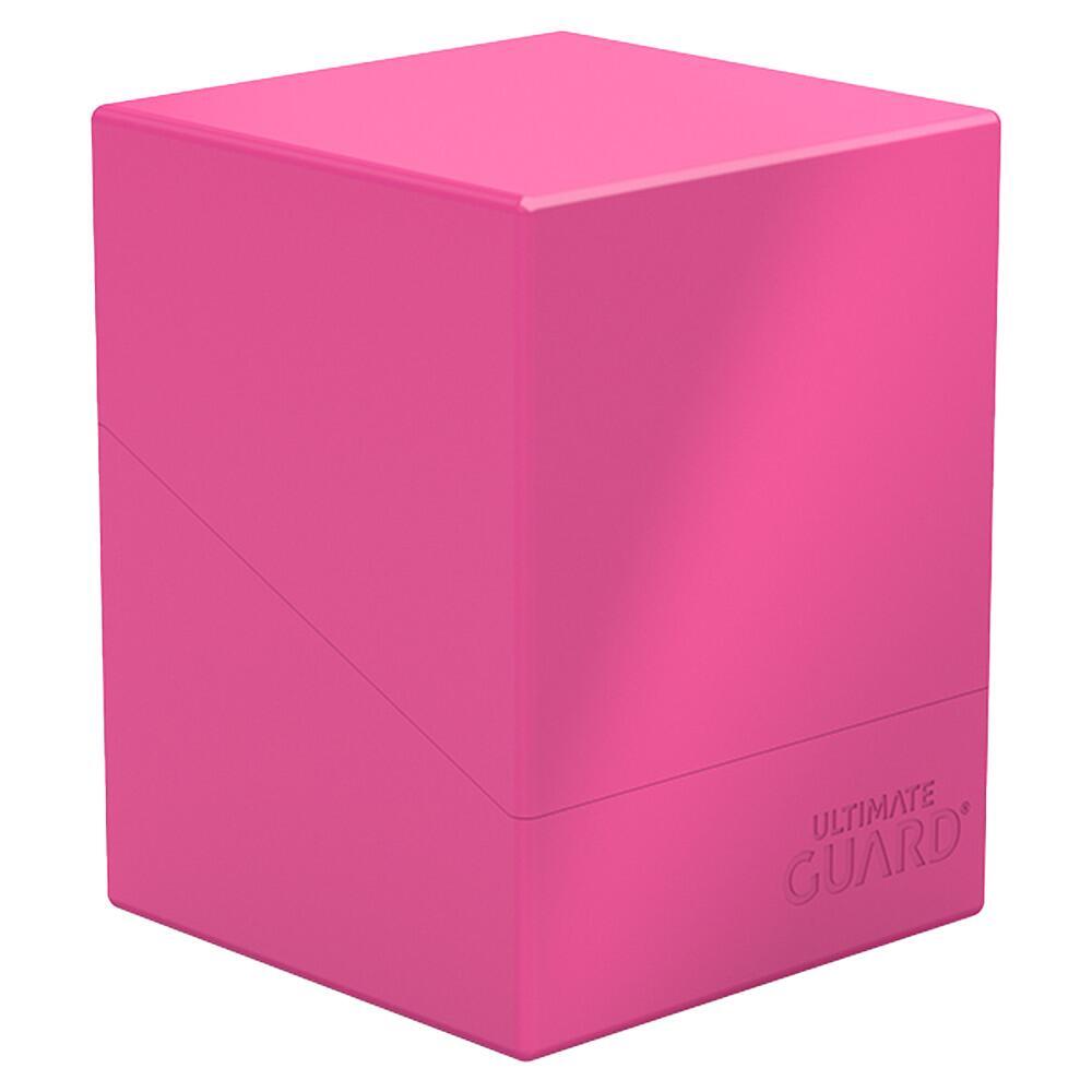Boulder Deck Case 100+ - Solid Neon Pink- Ultimate Guard Deck Boxes