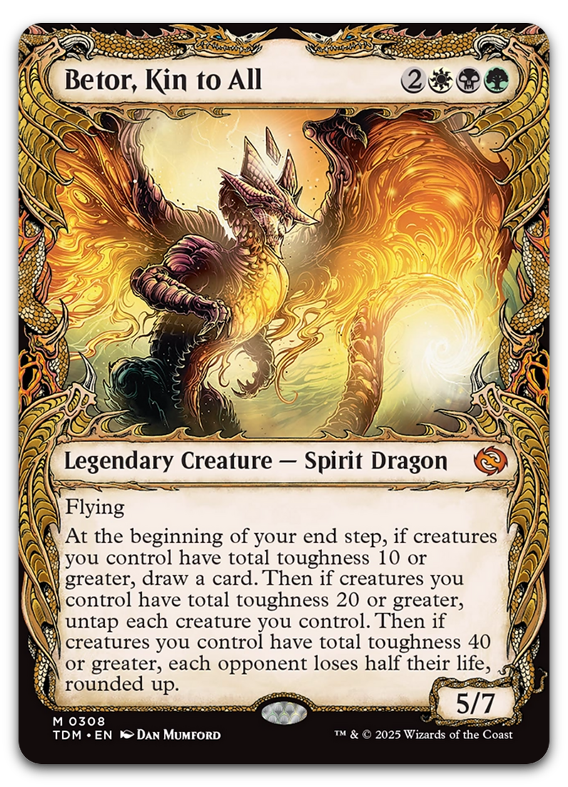 Betor, Kin to All (Showcase) (Tarkir: Dragonstorm)