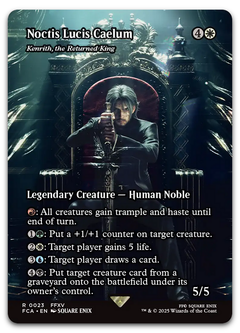 Kenrith, the Returned King (foil) (showcase) Kenrith, the Returned King (foil) (showcase)