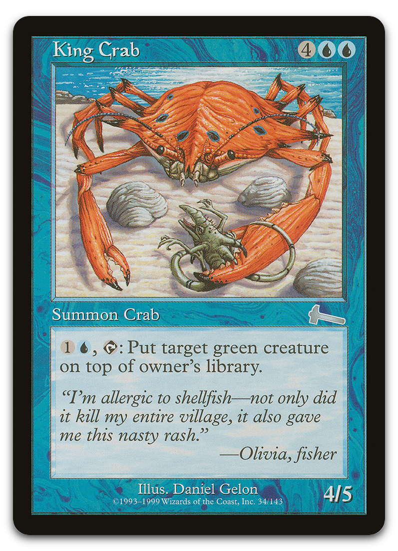 King Crab (Urza's Legacy)