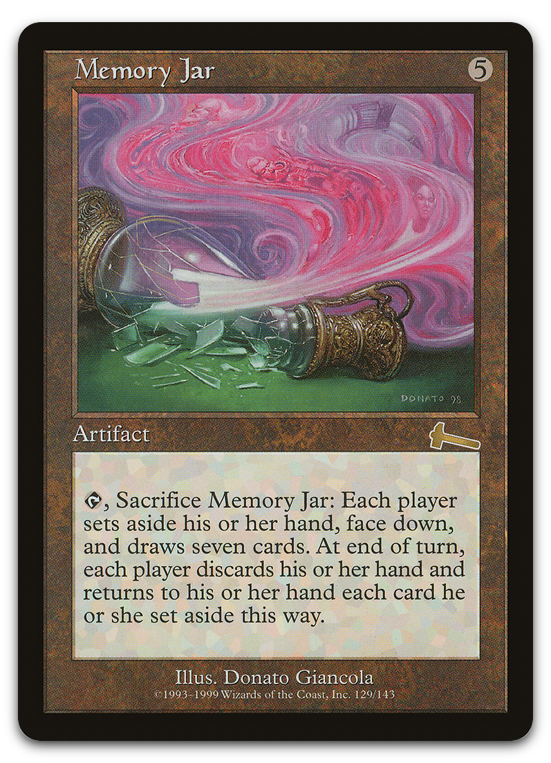 Memory Jar (Urza's Legacy)