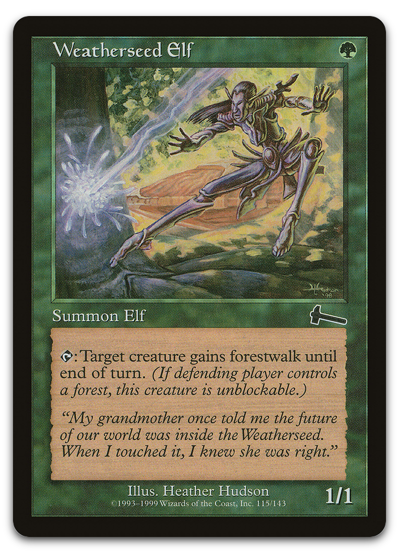 Weatherseed Elf (Urza's Legacy)