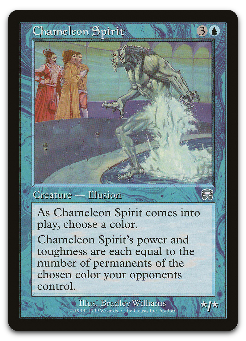 Chameleon Spirit (Mercadian Masques)