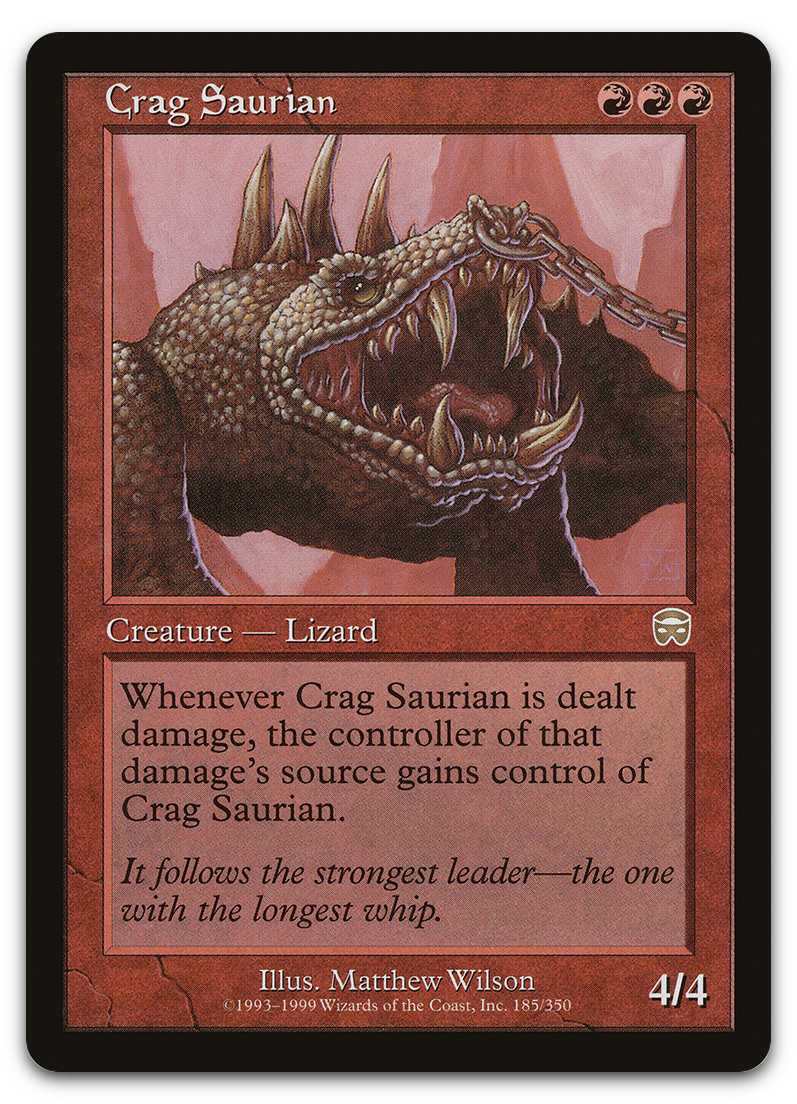 Crag Saurian (Mercadian Masques)