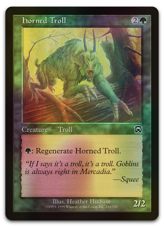 Horned Troll (Mercadian Masques)