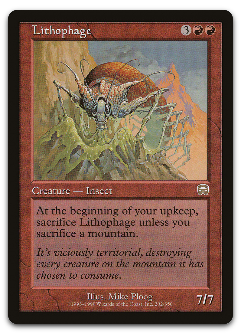 Lithophage (Mercadian Masques)