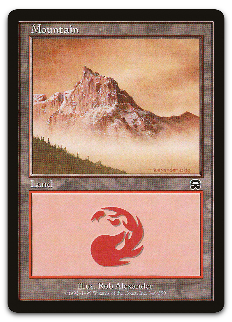 Mountain (346) (Mercadian Masques)