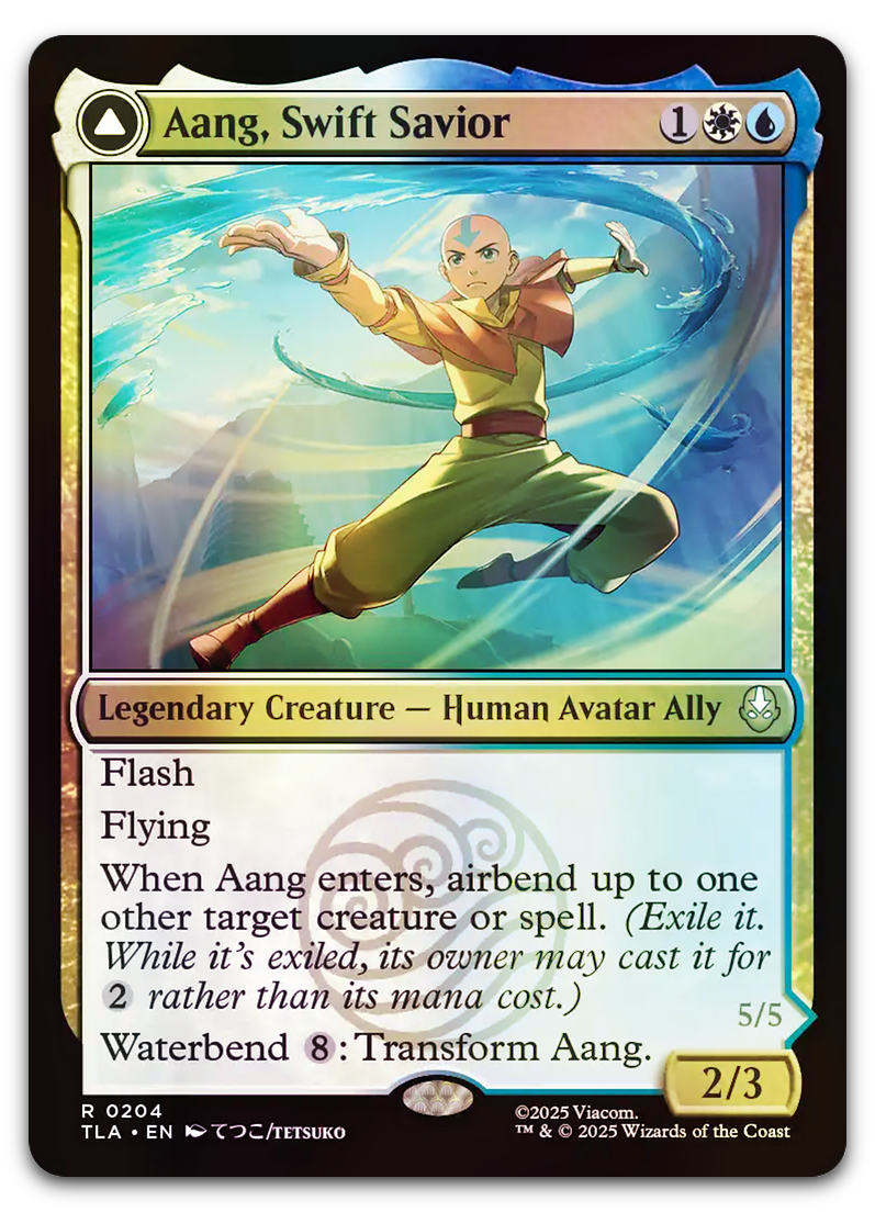 Aang, Swift Savior (Avatar: The Last Airbender) – Cardsurfer Games
