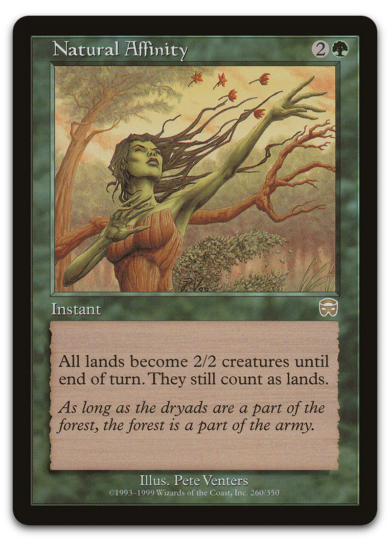 Natural Affinity (Mercadian Masques)