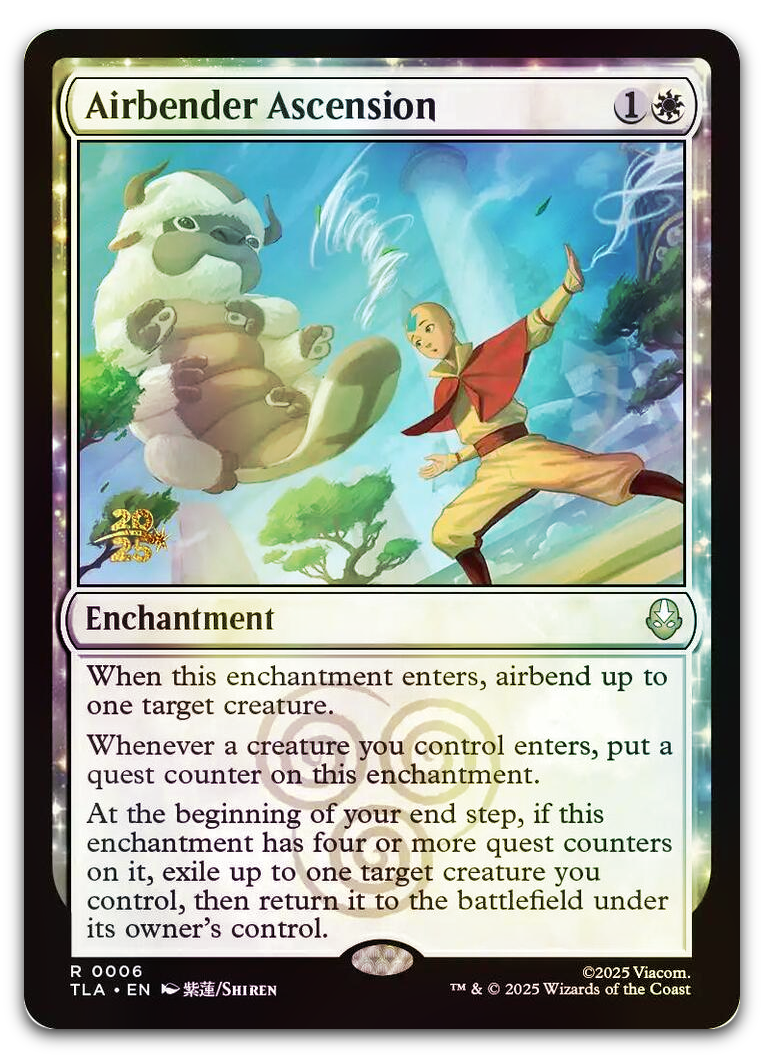 mtg ascension cards Airbender Ascension (Prerelease Cards)