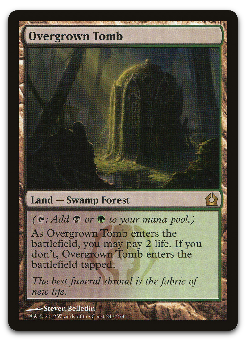 Overgrown Tomb (Return to Ravnica)