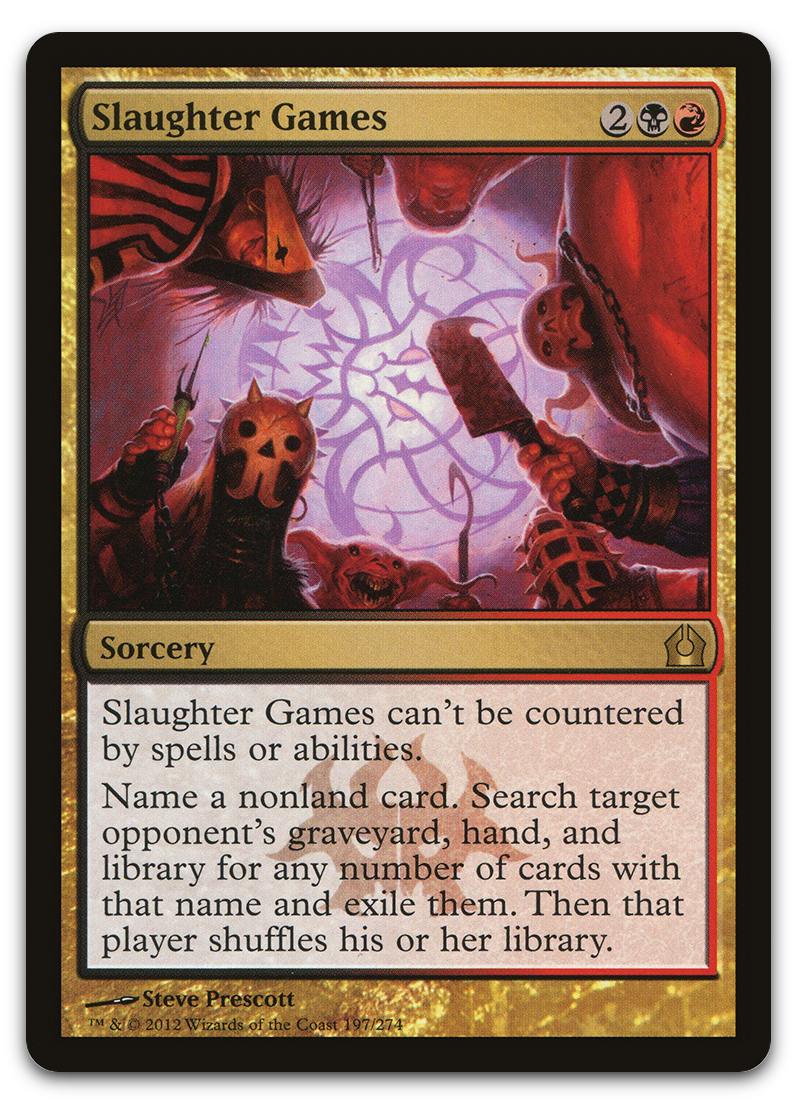 Slaughter Games (Return to Ravnica)