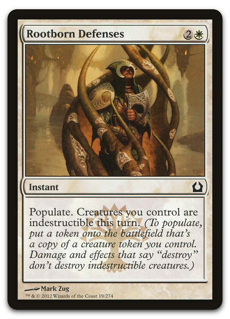 Rootborn Defenses (Return to Ravnica)