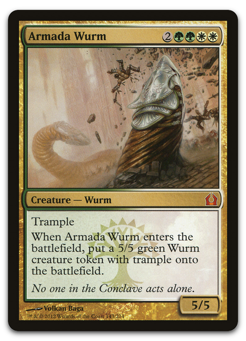 Armada Wurm (Return to Ravnica)