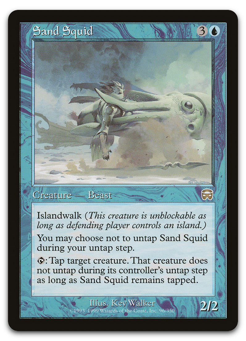 Sand Squid (Mercadian Masques)