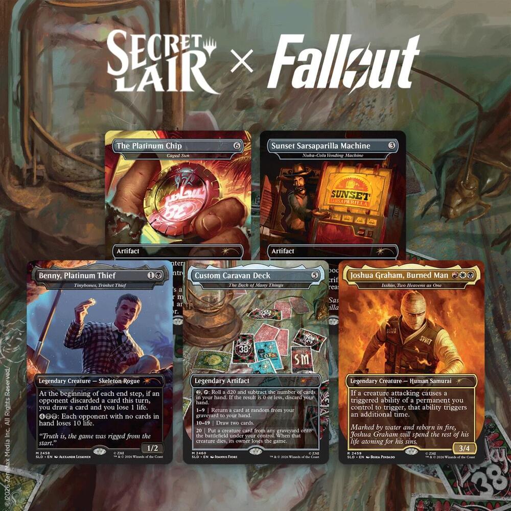 Secret Lair x Fallout - Welcome to New Vegas (Non-foil Edition)