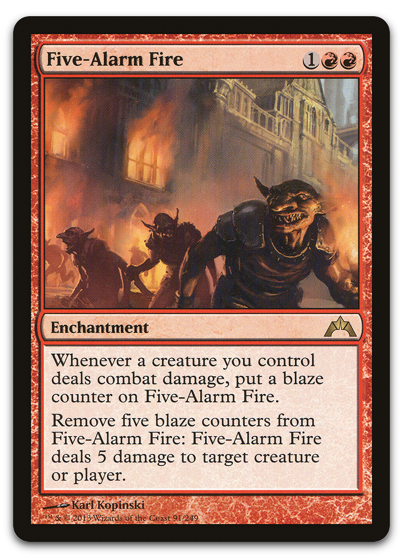 Five-Alarm Fire (Gatecrash)