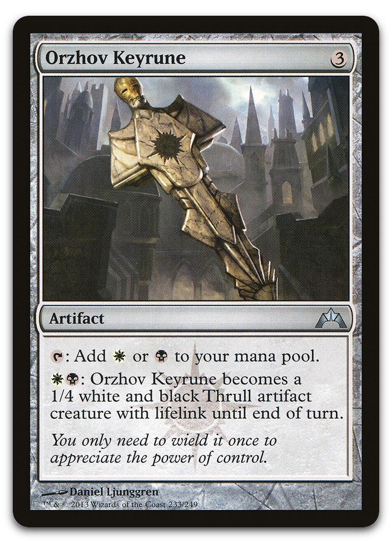 Orzhov Keyrune (Gatecrash)
