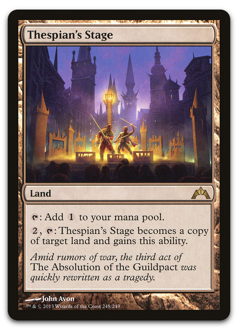 Thespian's Stage (Gatecrash)