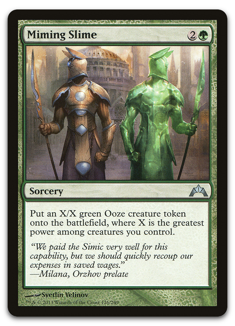 Miming Slime (Gatecrash)