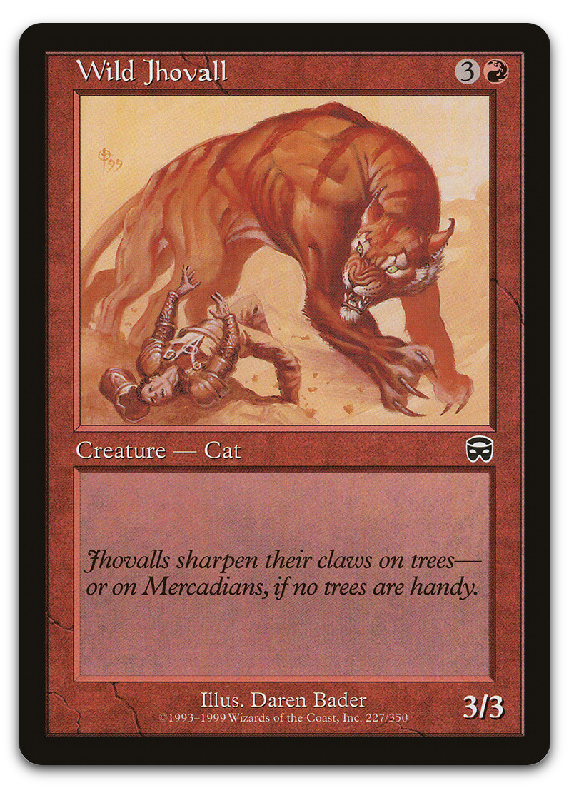 Wild Jhovall (Mercadian Masques)