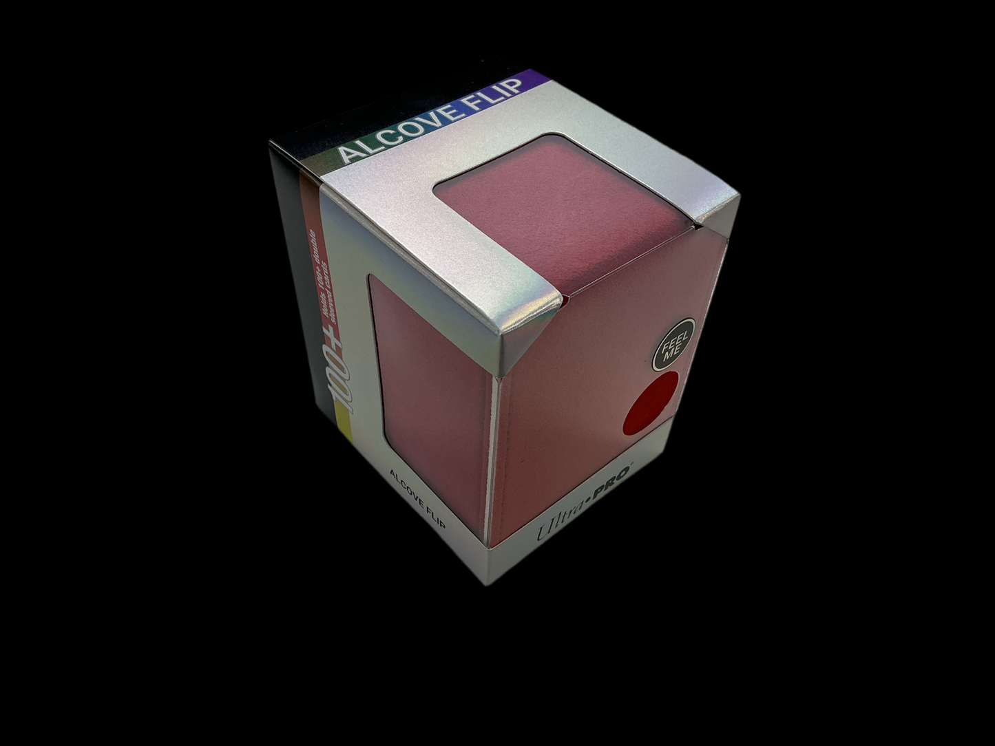 UltraPro Deckbox: Alcove Flip 100+ Vivid Deluxe (Red)