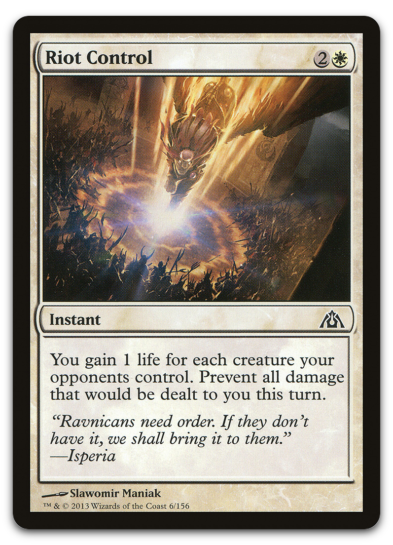 Riot Control (Dragon's Maze)