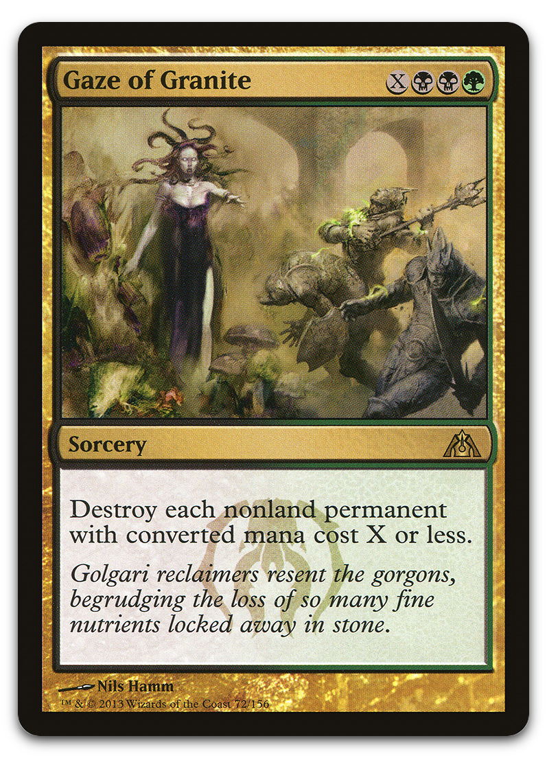 Gaze of Granite (Dragon's Maze)