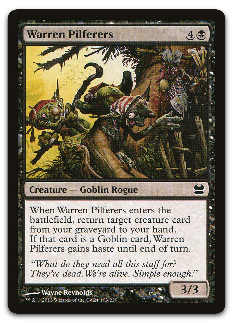 Warren Pilferers (Modern Masters)