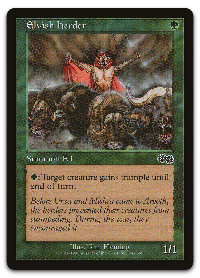 Elvish Herder (Urza's Saga)