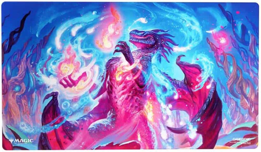 Magic: The Gathering Secrets of Strixhaven Shiny Playmat - Prismari, The Inspiration - GameGenic Playmats