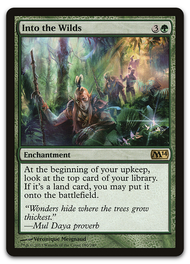 Into the Wilds (Magic 2014 (M14))