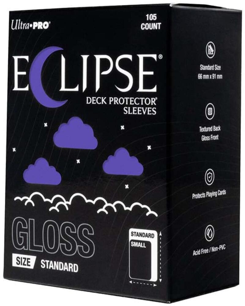 Ultra Pro Eclipse Standard Gloss Deck Protector Sleeves - Purple