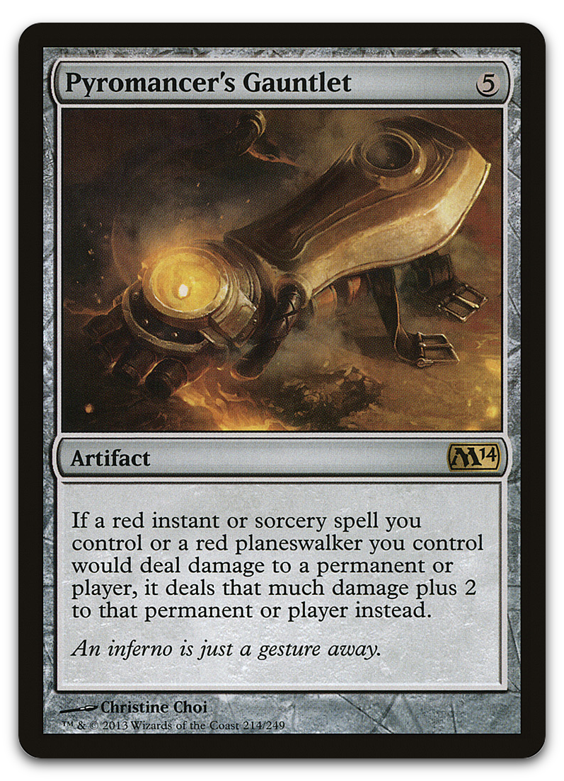 Pyromancer's Gauntlet (Magic 2014 (M14))