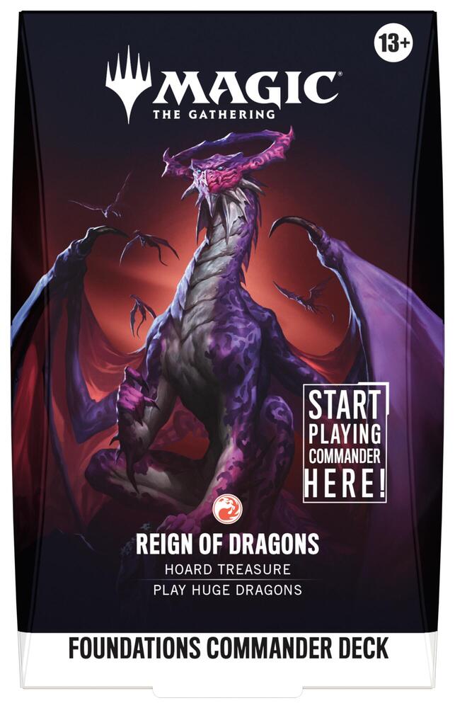 Foundations Starter Commander Deck - Reign of Dragons