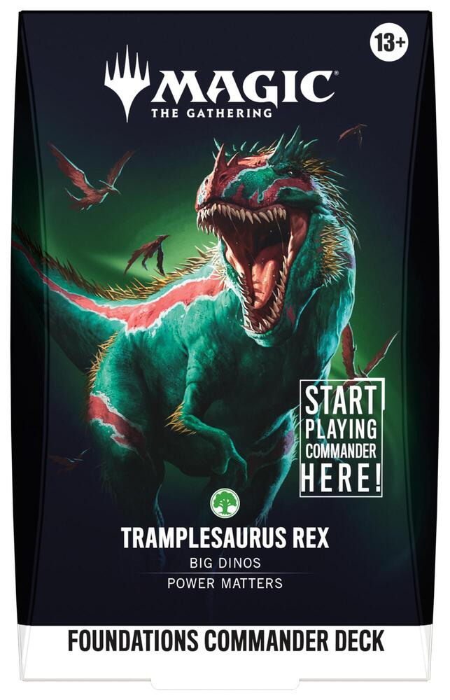 Foundations Starter Commander Deck - Tramplesaurus Rex