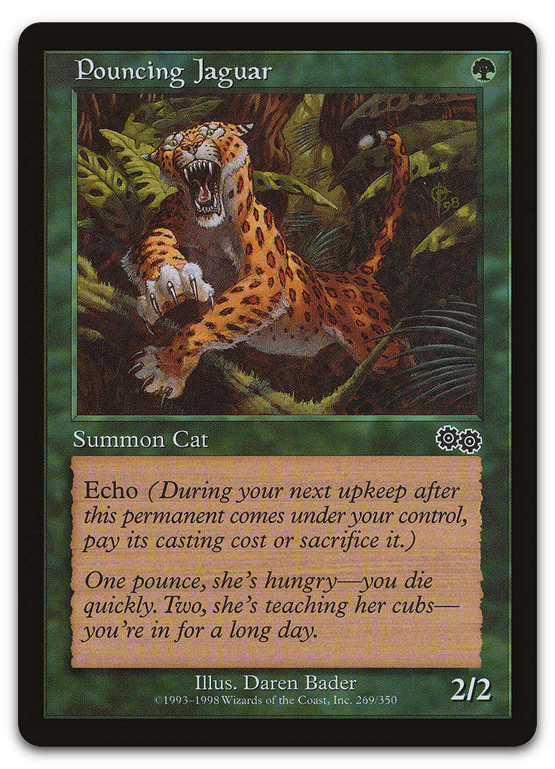 Pouncing Jaguar (Urza's Saga)