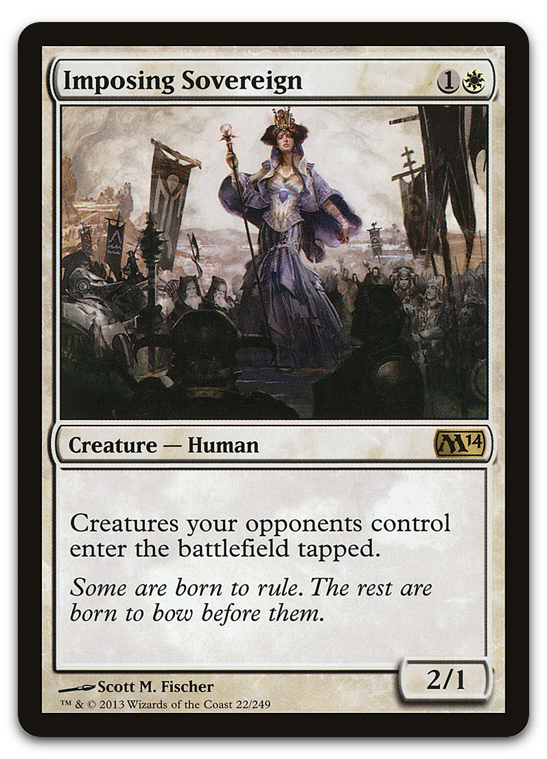 Imposing Sovereign (Magic 2014 (M14))