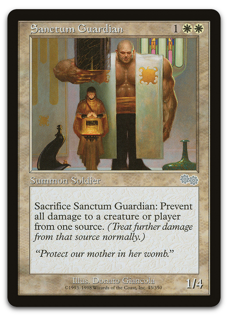 Sanctum Guardian (Urza's Saga)