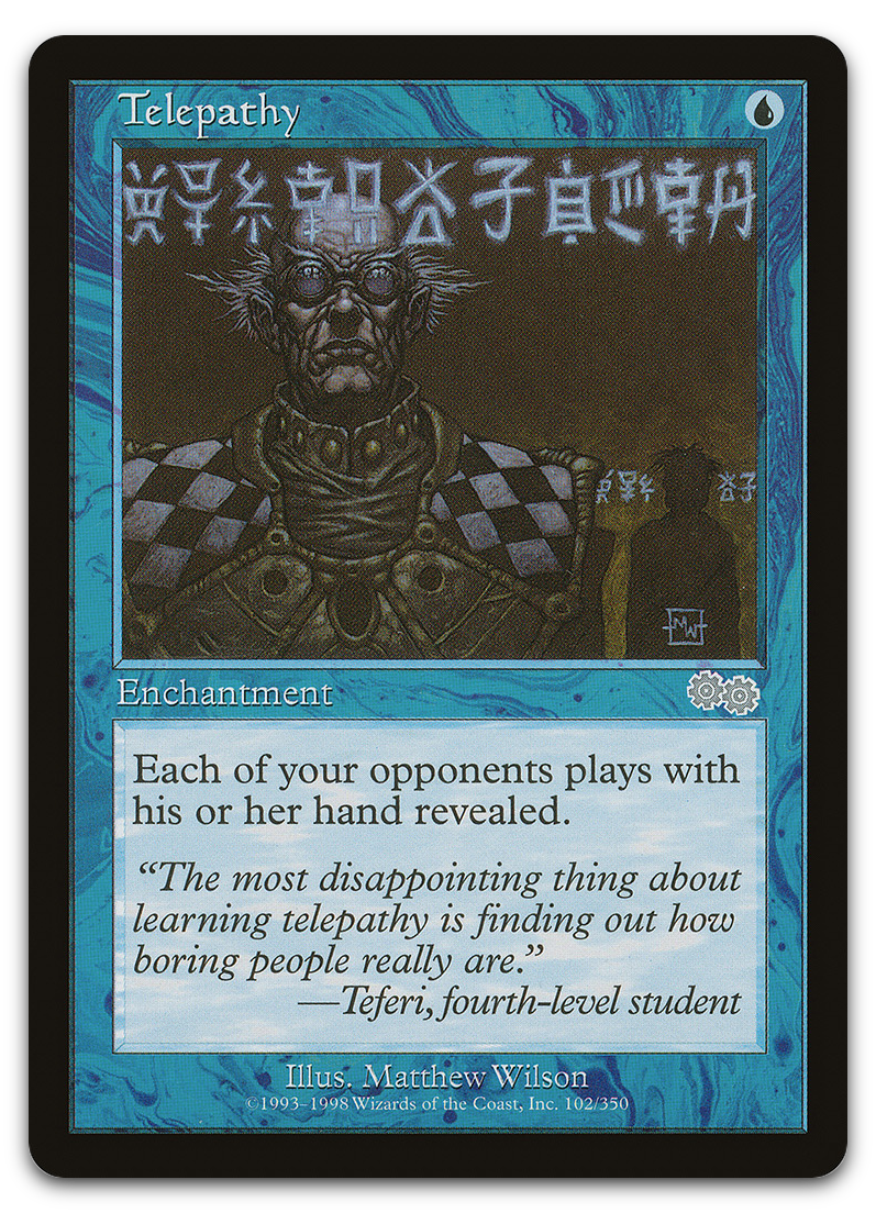 Telepathy (Urza's Saga)