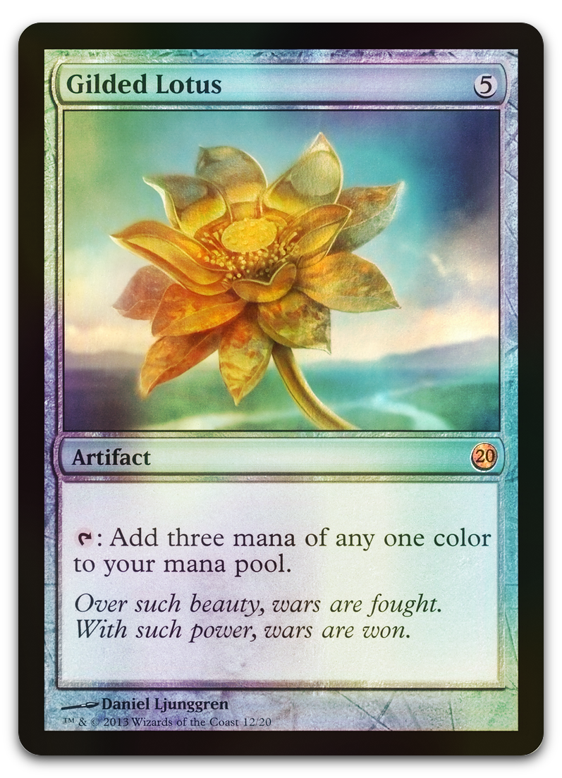 Gilded Lotus (From the Vault: Twenty) – Cardsurfer Games