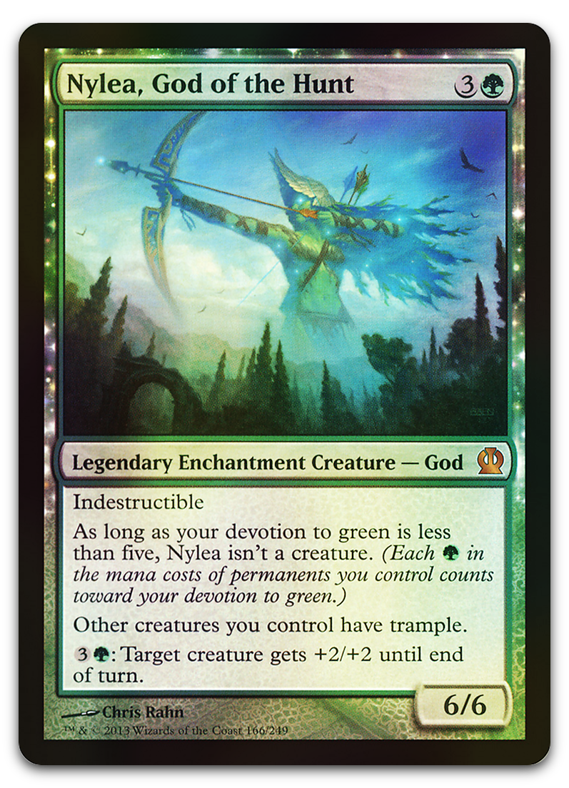 Nylea, God of the Hunt (Theros)