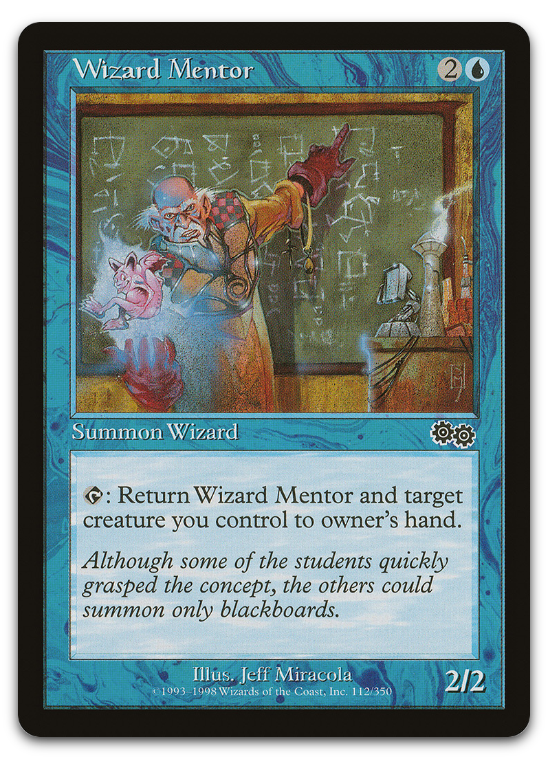 Wizard Mentor (Urza's Saga)