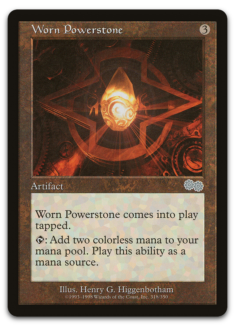 Worn Powerstone (Urza's Saga)