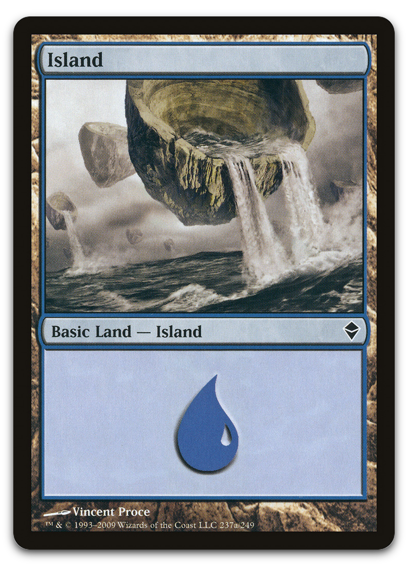 Island (237a) (Zendikar)