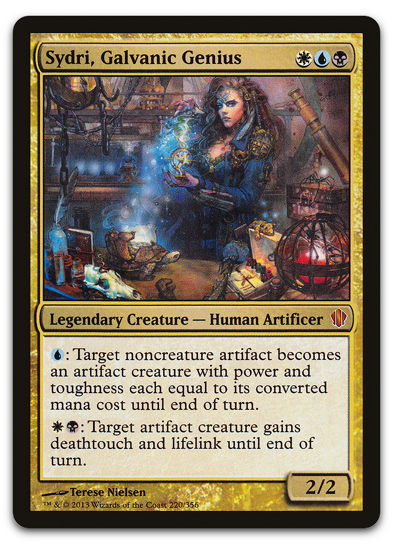 Sydri, Galvanic Genius (Commander 2013)