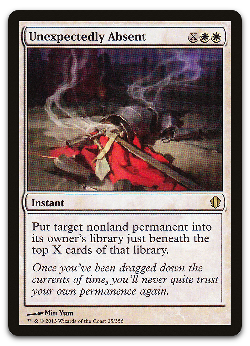 Unexpectedly Absent (Commander 2013)