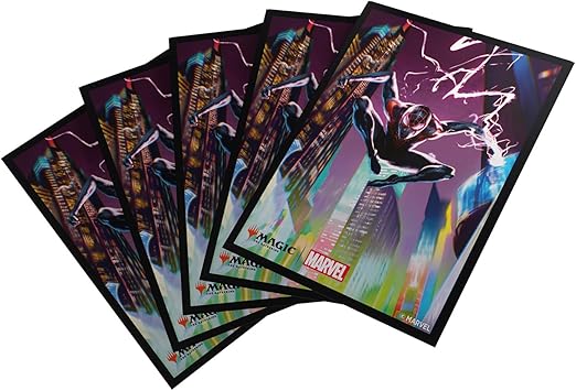 Magic: The Gathering Premium Art Sleeves - Spider-Man Miles Morales - GameGenic Card Sleeves