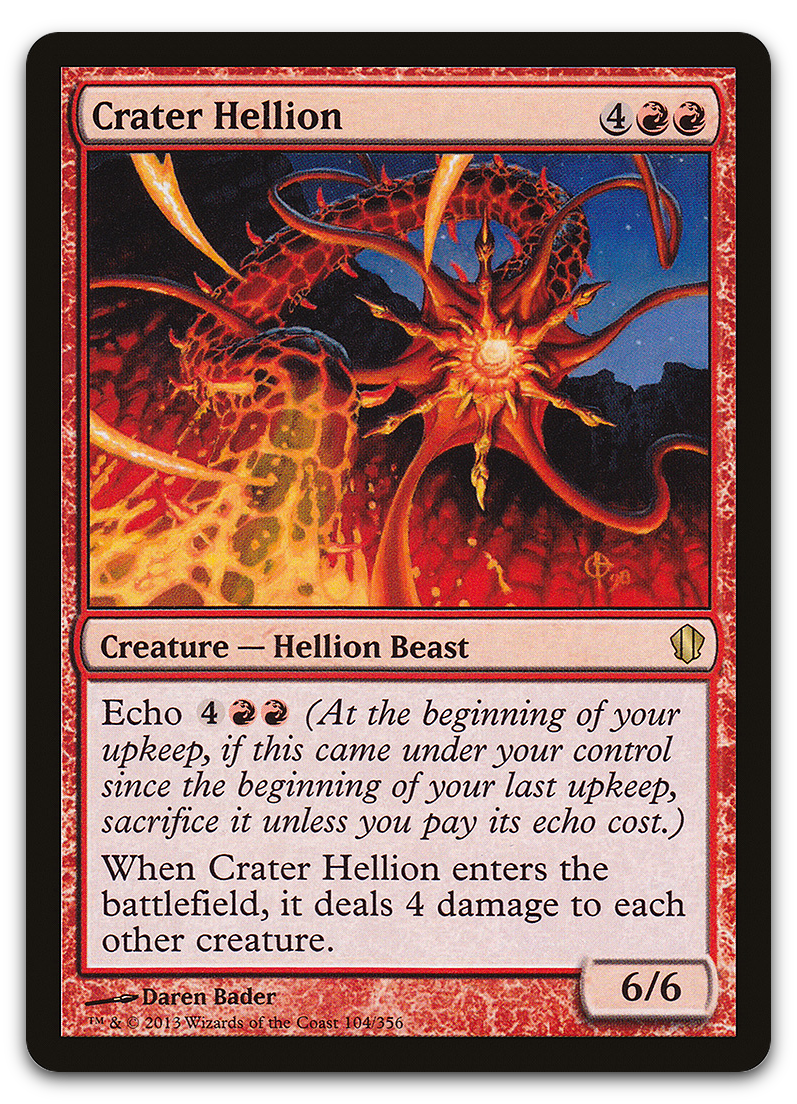 Crater Hellion (Commander 2013)